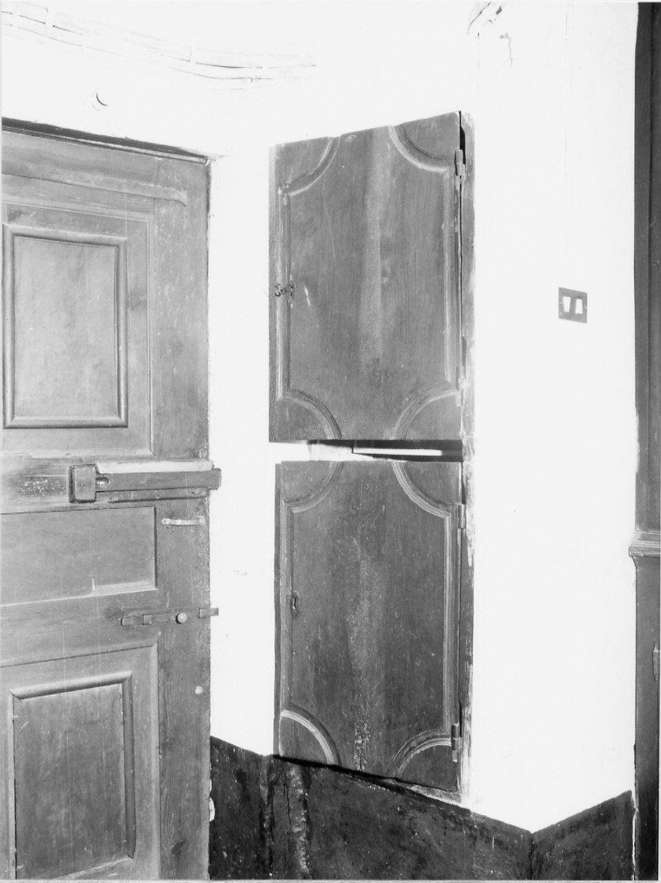 sportello, coppia - bottega ligure (metà sec. XVII)