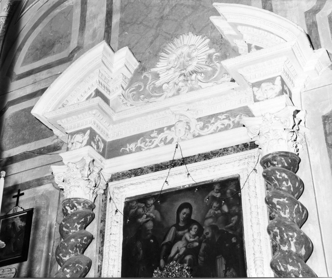 altare, insieme - bottega ligure (sec. XVIII)