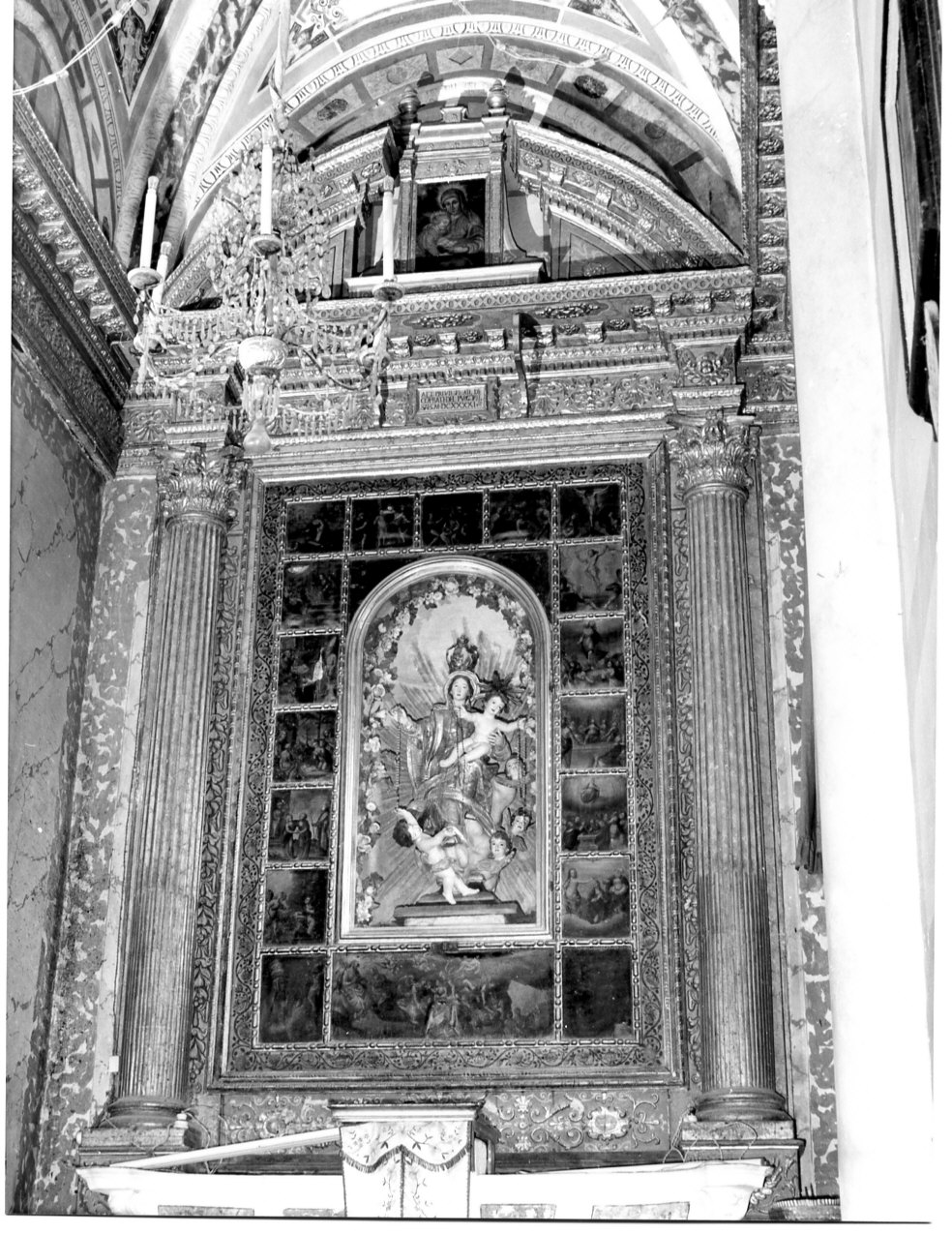 altare, insieme - bottega italiana (sec. XVII)