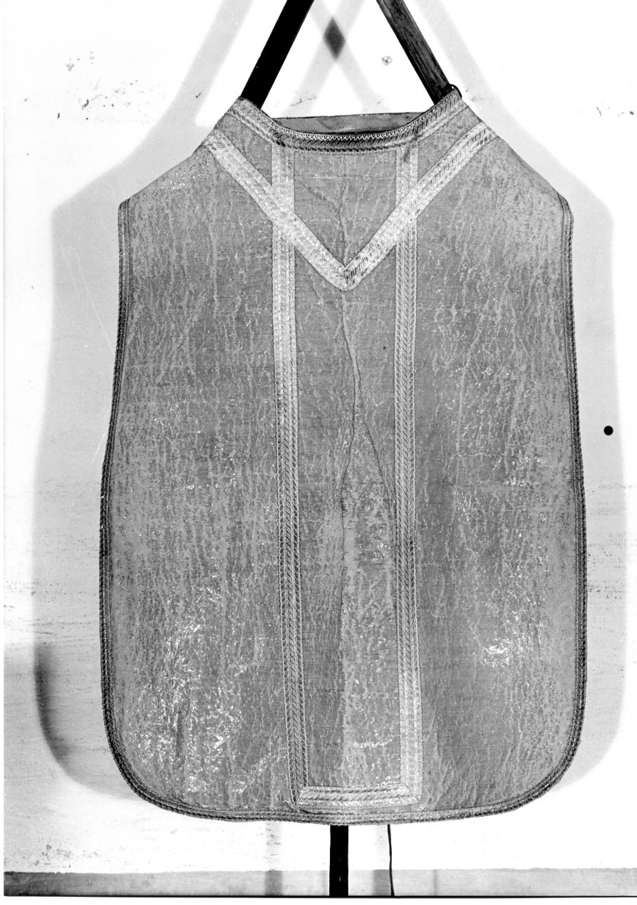 stola, elemento d'insieme - manifattura ligure (sec. XIX)