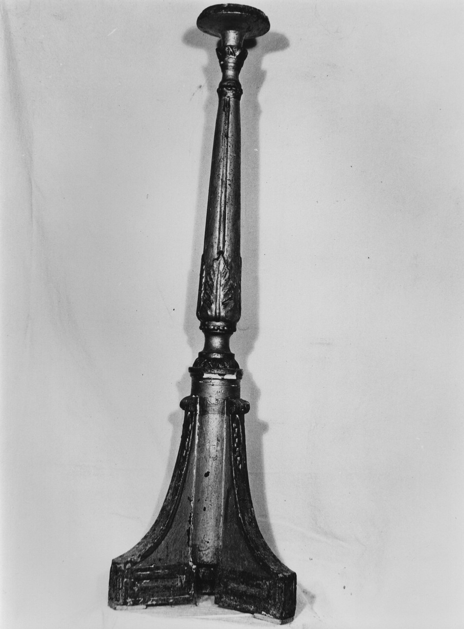 Cristo crocifisso (candeliere, coppia) - bottega ligure (prima metà sec. XIX)