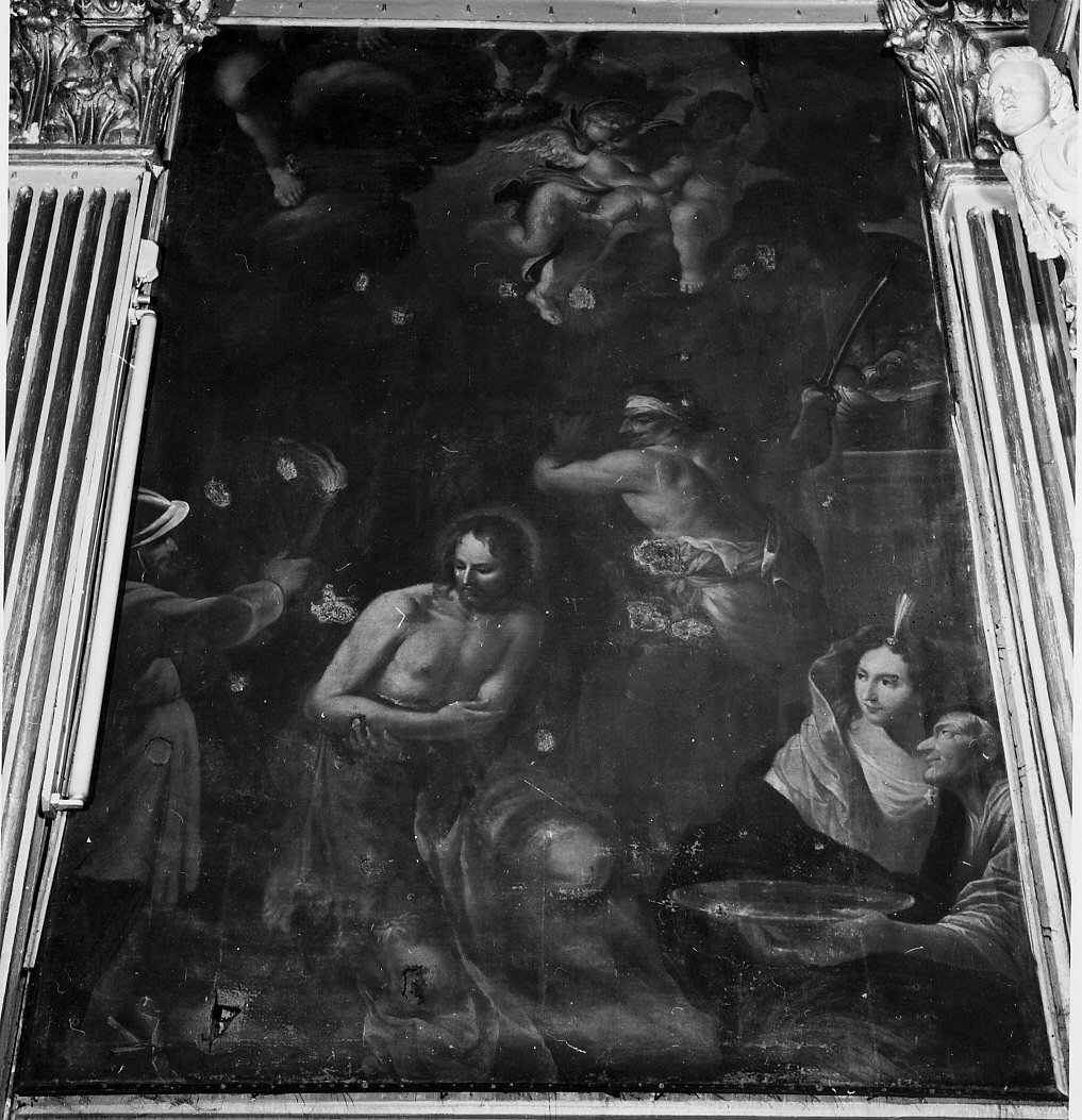 decapitazione di San Giovanni Battista (dipinto, opera isolata) - ambito ligure (prima metà sec. XVII)