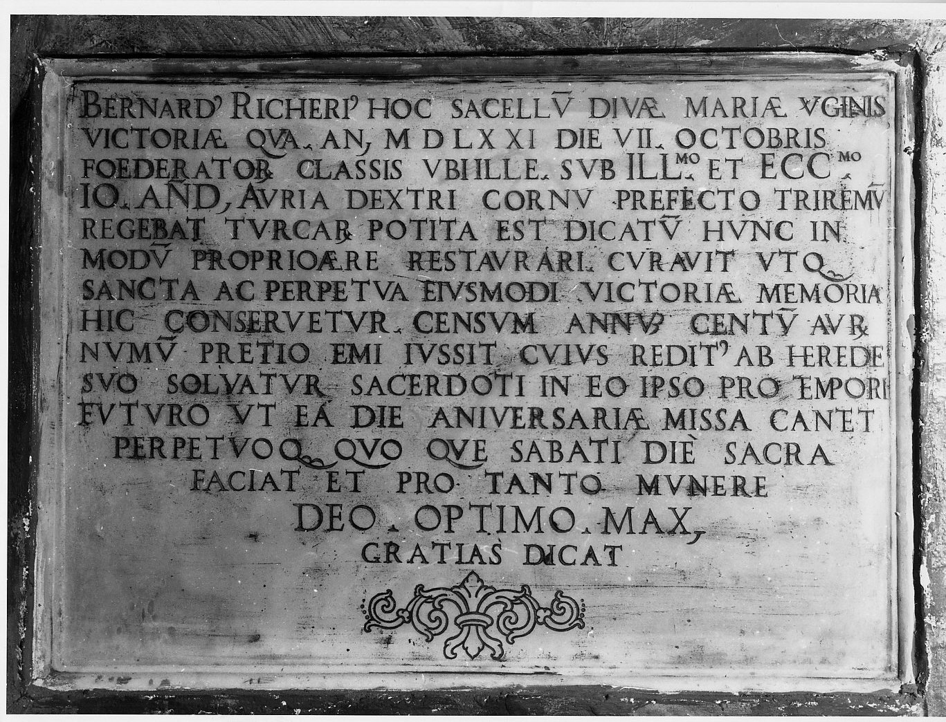 lapide, opera isolata - bottega ligure (sec. XVI)