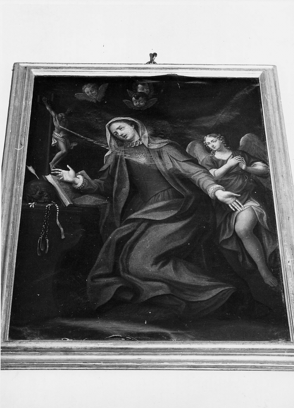 Santa Caterina da Genova (dipinto, opera isolata) - ambito ligure (seconda metà sec. XVIII)