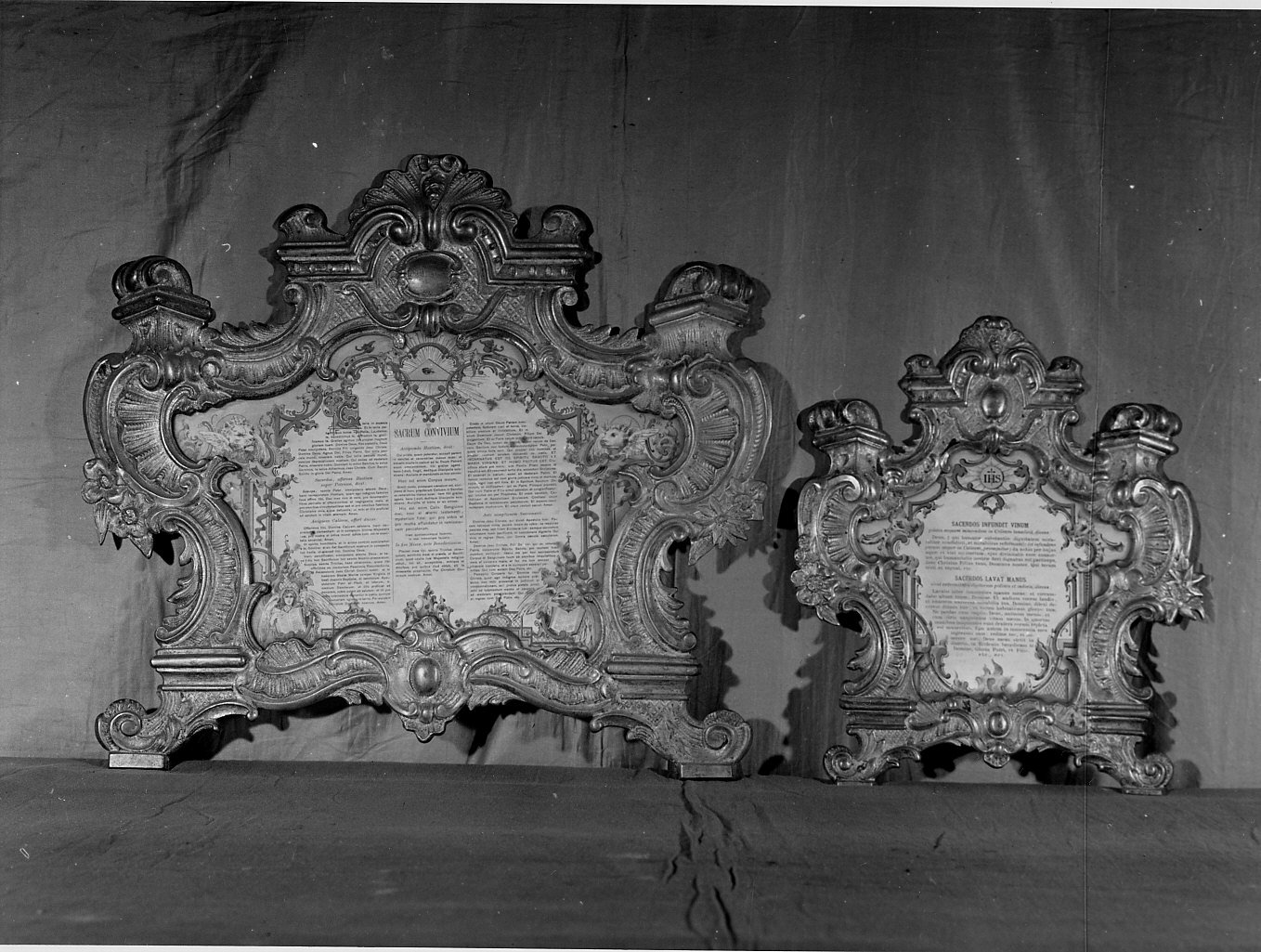 cartagloria, coppia - bottega ligure (sec. XX)