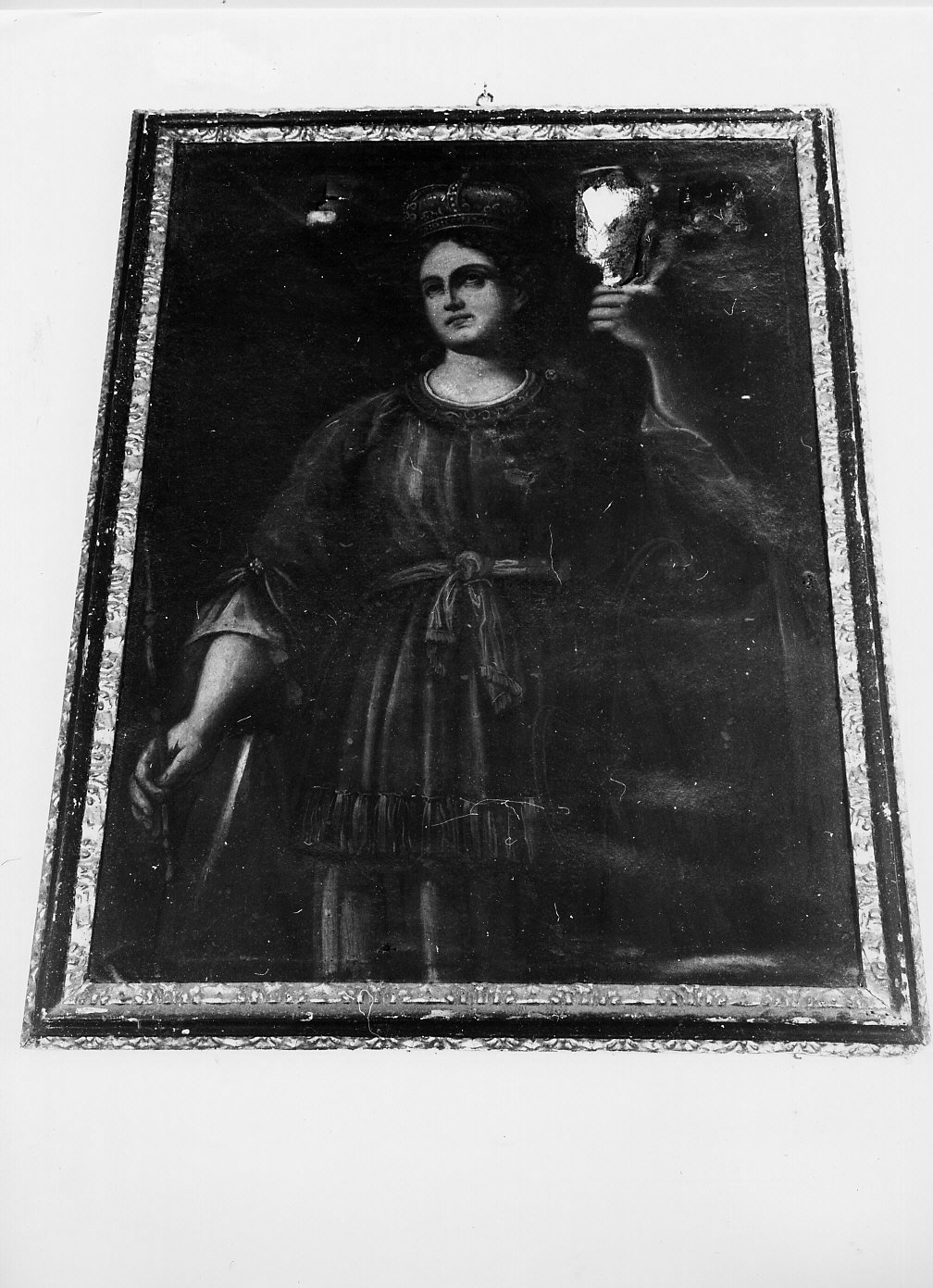 Santa Caterina d'Alessandria (dipinto, opera isolata) - ambito ligure (sec. XVII)