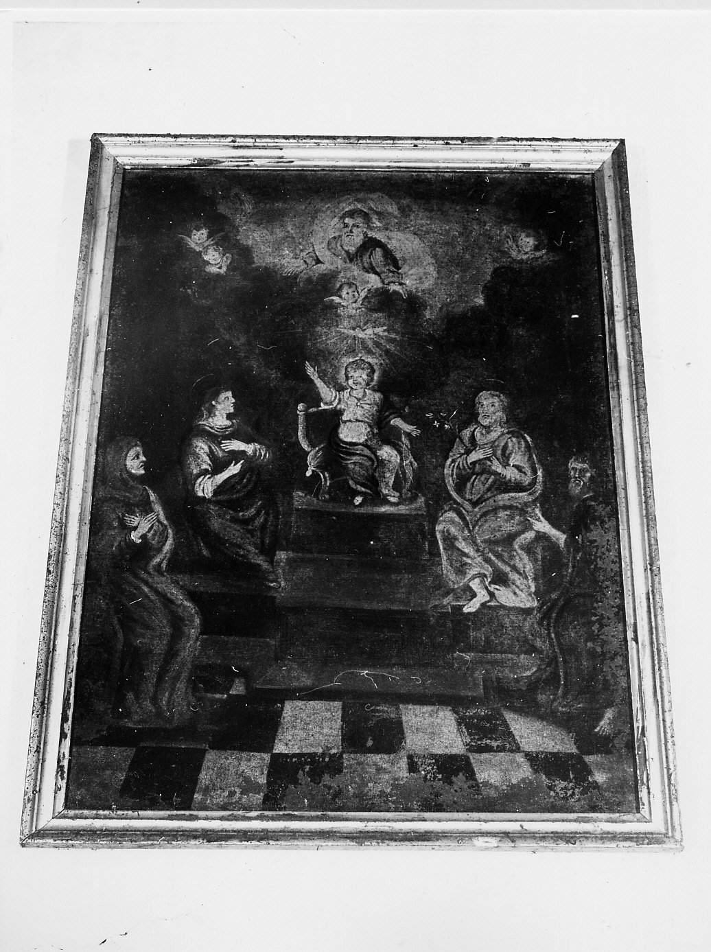 Gesù Bambino (dipinto, opera isolata) - ambito ligure (secc. XVIII/ XIX)