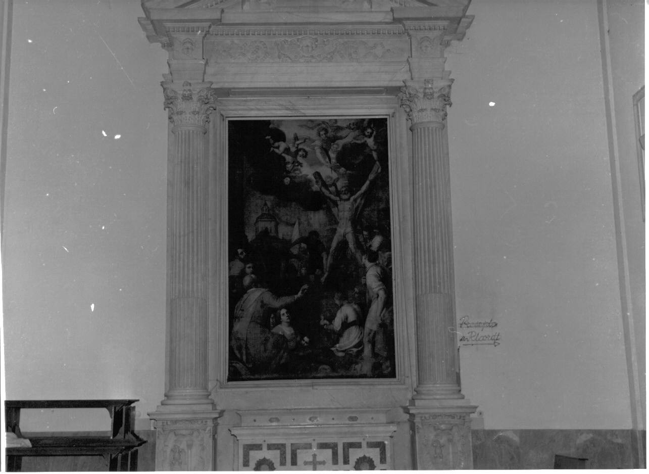 altare, insieme - bottega ligure (primo quarto sec. XVII)