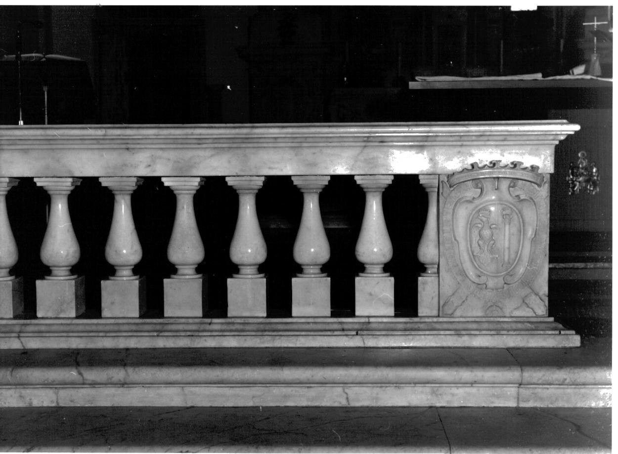 balaustrata, opera isolata - bottega ligure (inizio sec. XVII)