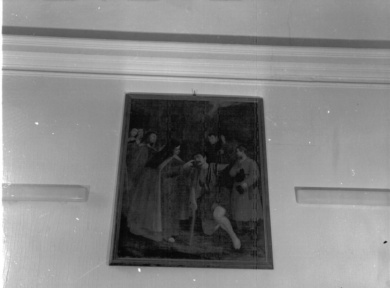 miracolo di Santa Teresa d'Avila (dipinto, opera isolata) - ambito ligure (metà sec. XVII)