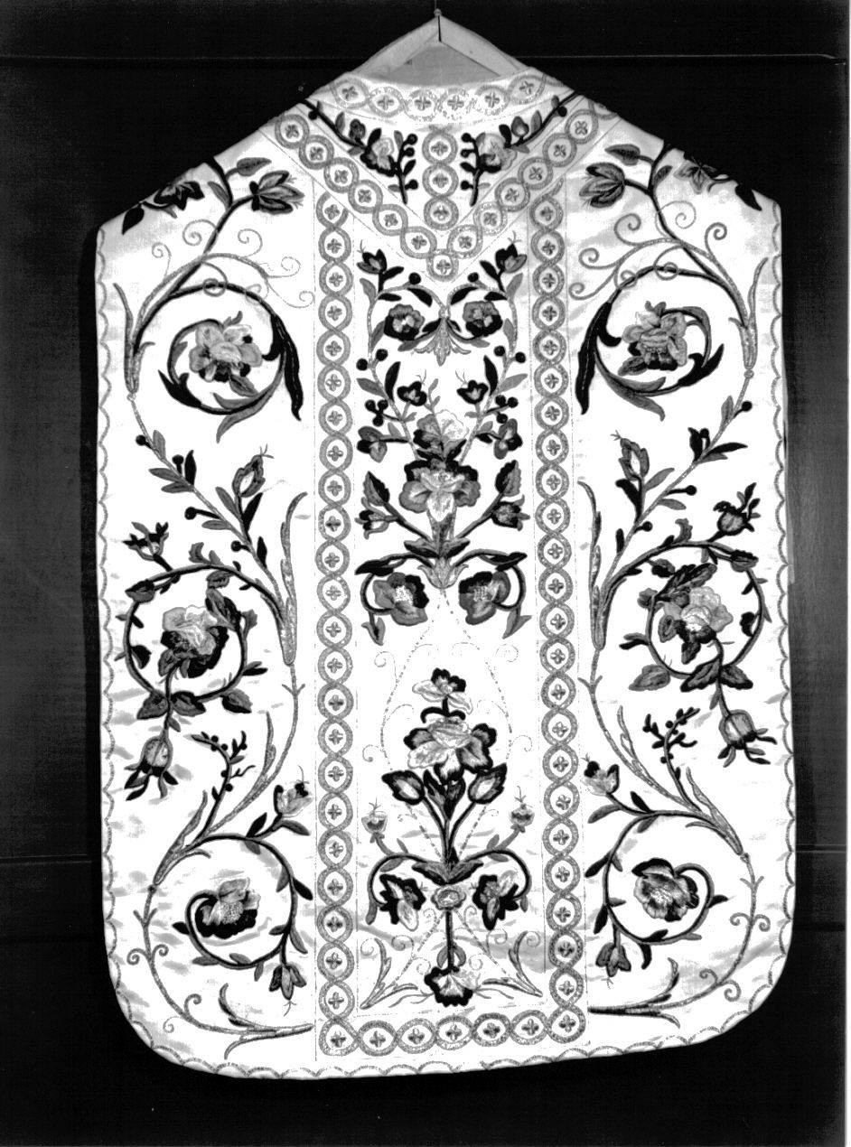 pianeta, elemento d'insieme - manifattura ligure (prima metà sec. XIX)