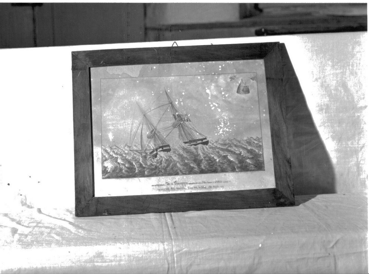 ex voto, opera isolata - ambito ligure (sec. XIX)