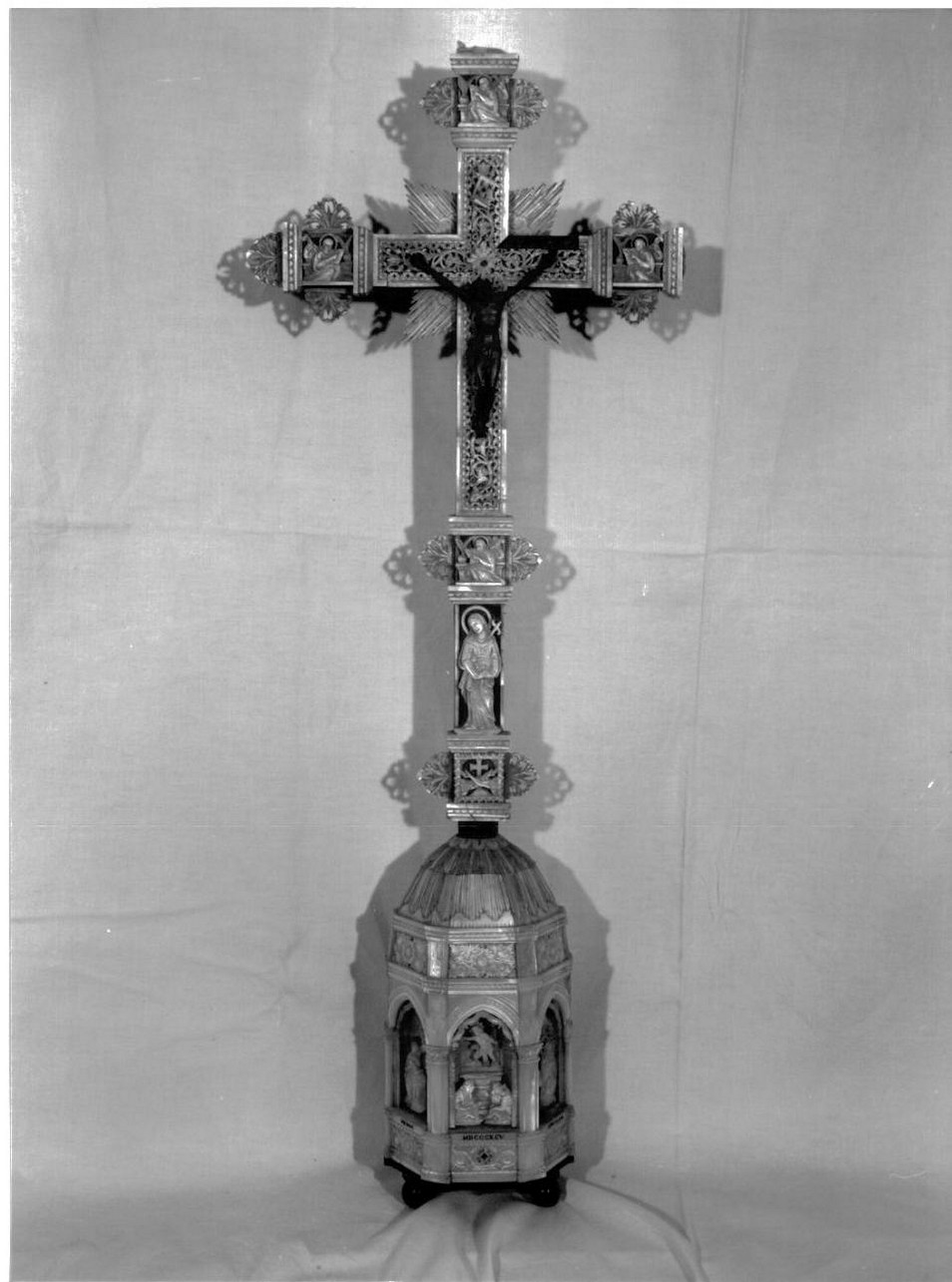 crocifisso, opera isolata di Soliman Roc e figli (fine sec. XIX)