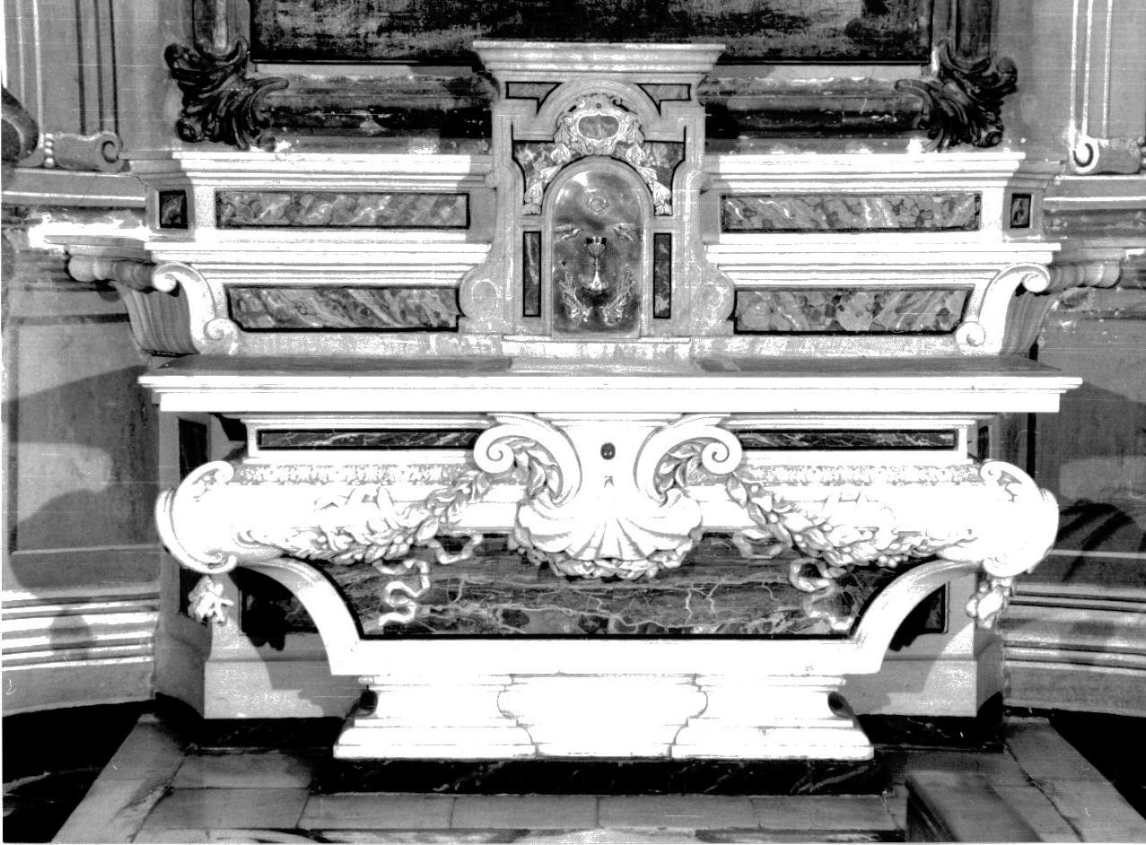 altare, opera isolata - bottega ligure (prima metà sec. XVIII)