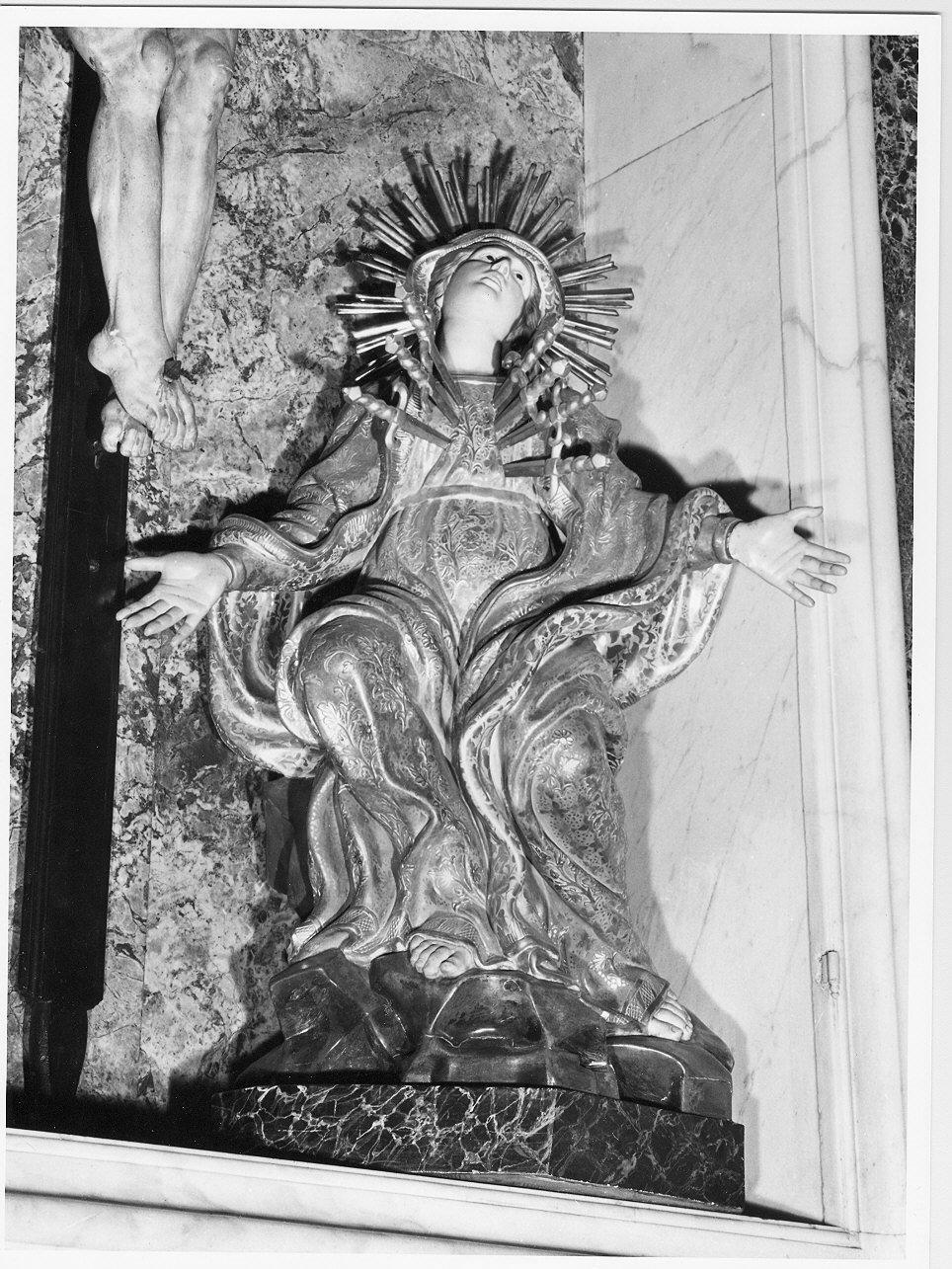 Madonna Addolorata (scultura, opera isolata) - bottega ligure (sec. XVIII)