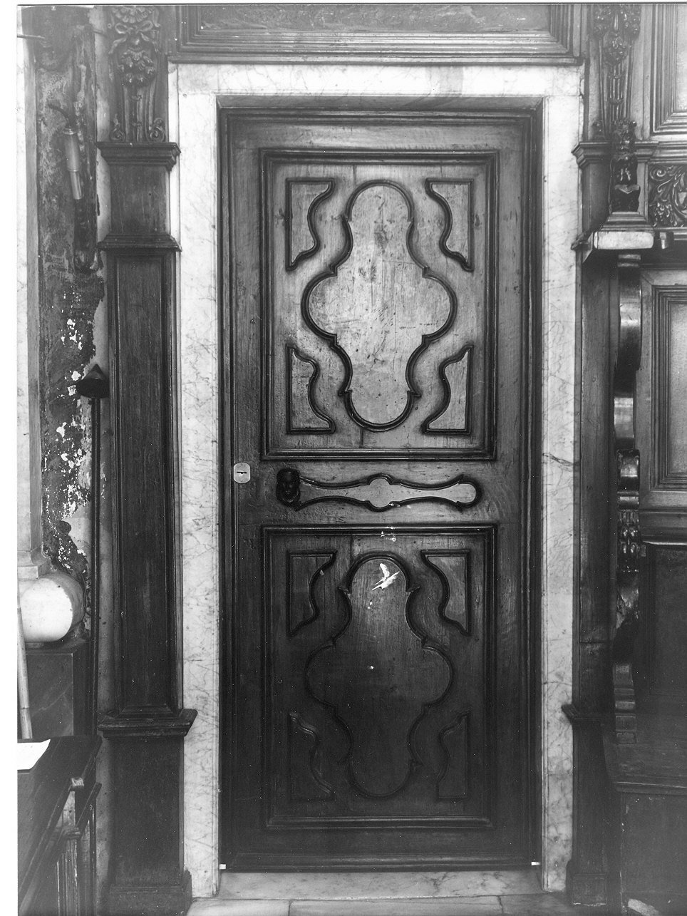 porta, coppia - bottega ligure (sec. XVII)