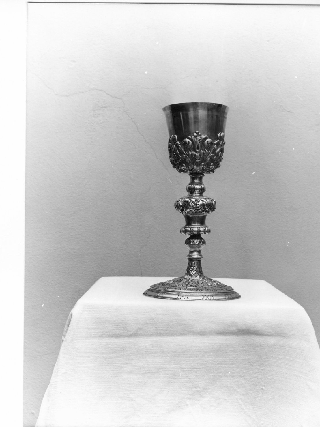 calice, opera isolata - bottega ligure (prima metà sec. XIX, sec. XX)