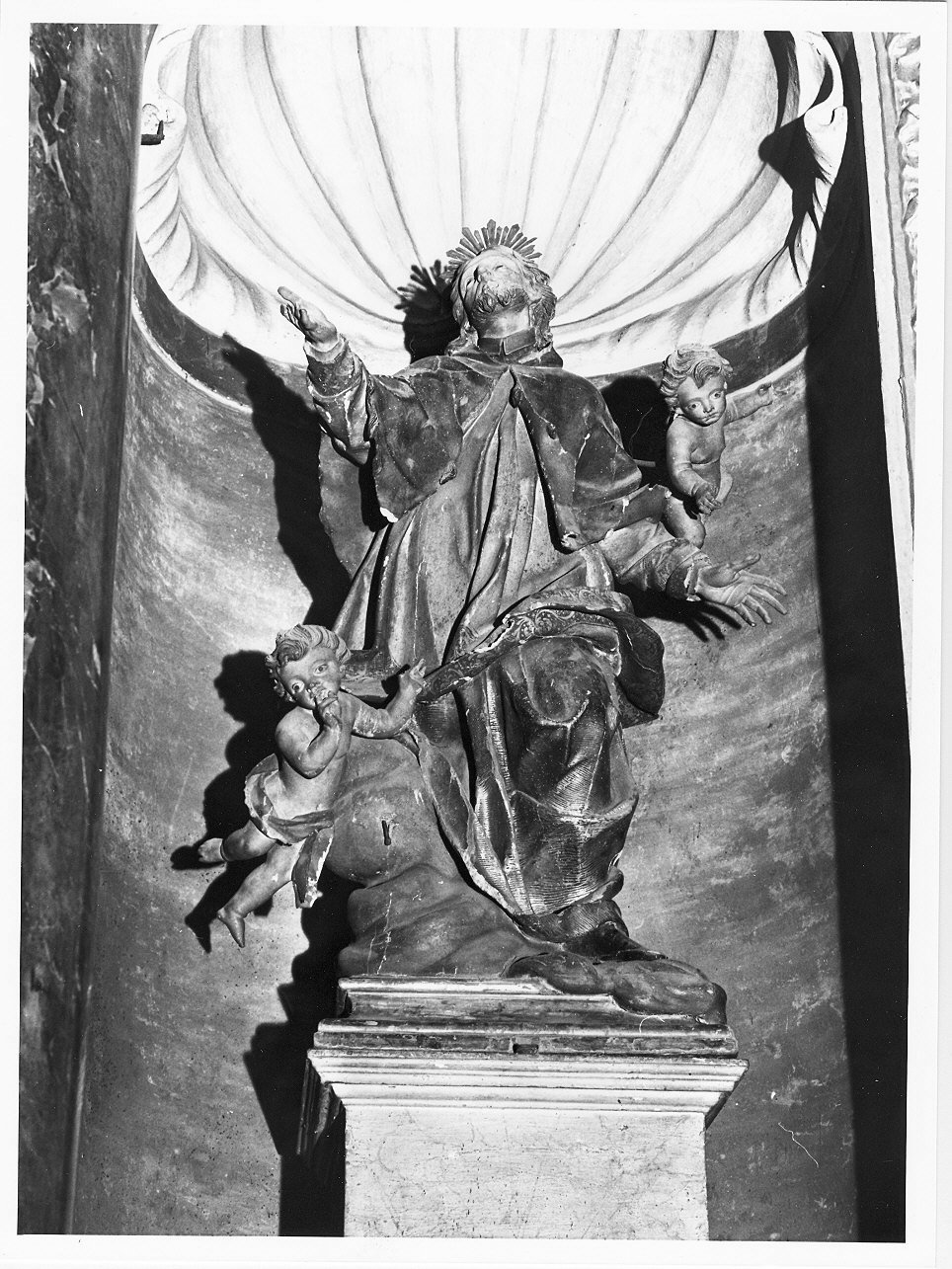 San Giovanni Nepomuceno (scultura, opera isolata) di Maragliano Anton Maria (bottega) (metà sec. XVIII)
