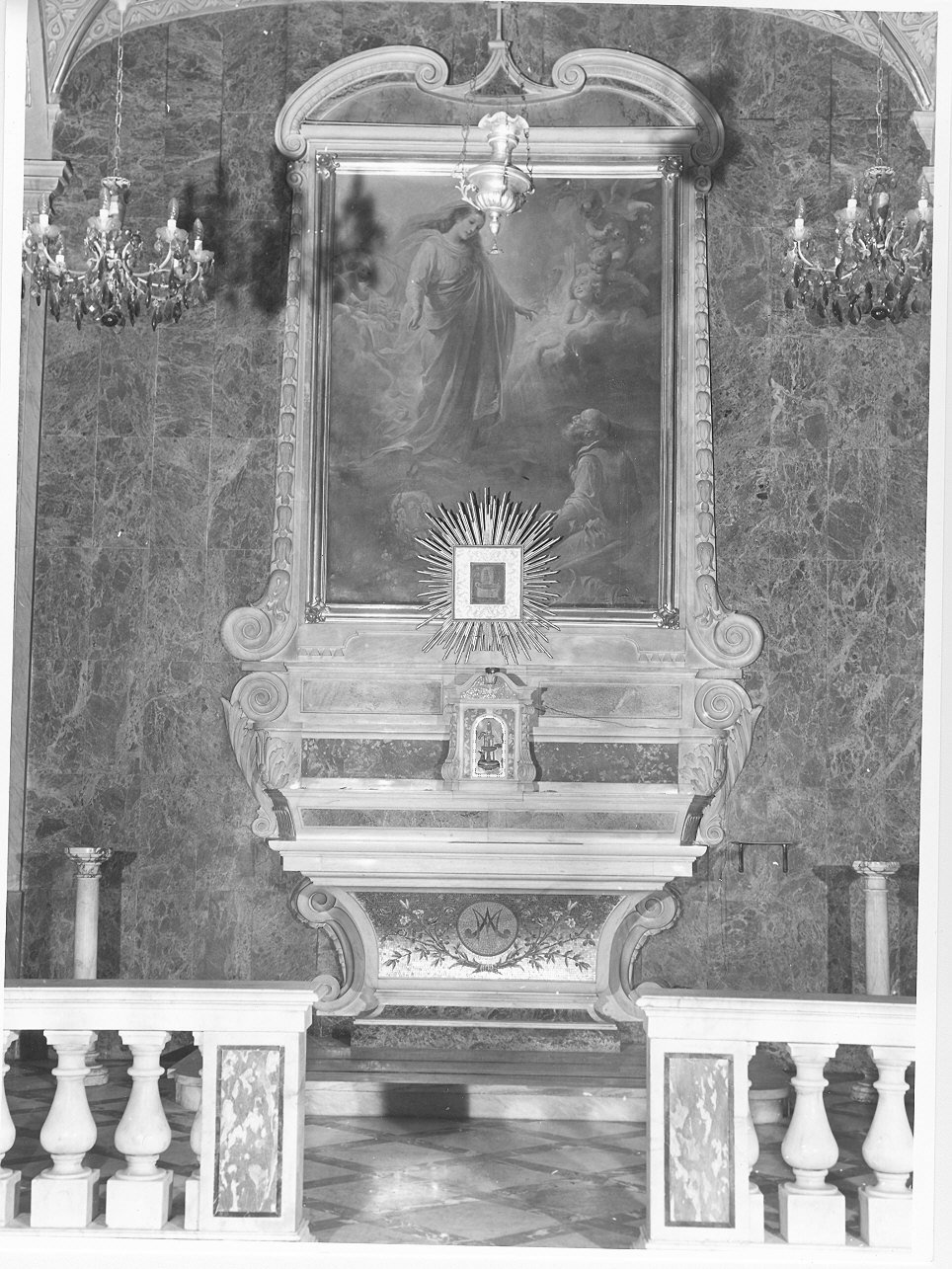 altare, opera isolata - bottega ligure (fine/inizio, metà secc. XIX/ XX, sec. XX)