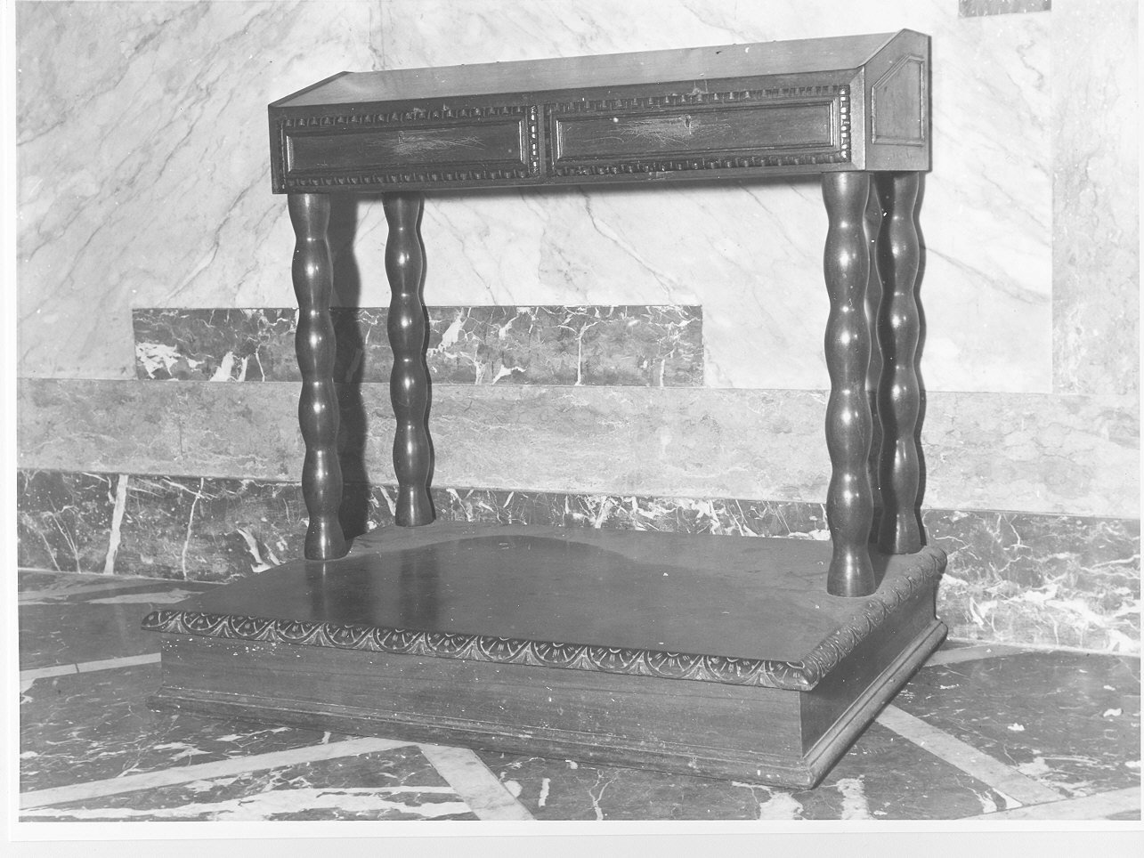 inginocchiatoio, opera isolata - bottega ligure (sec. XIX)