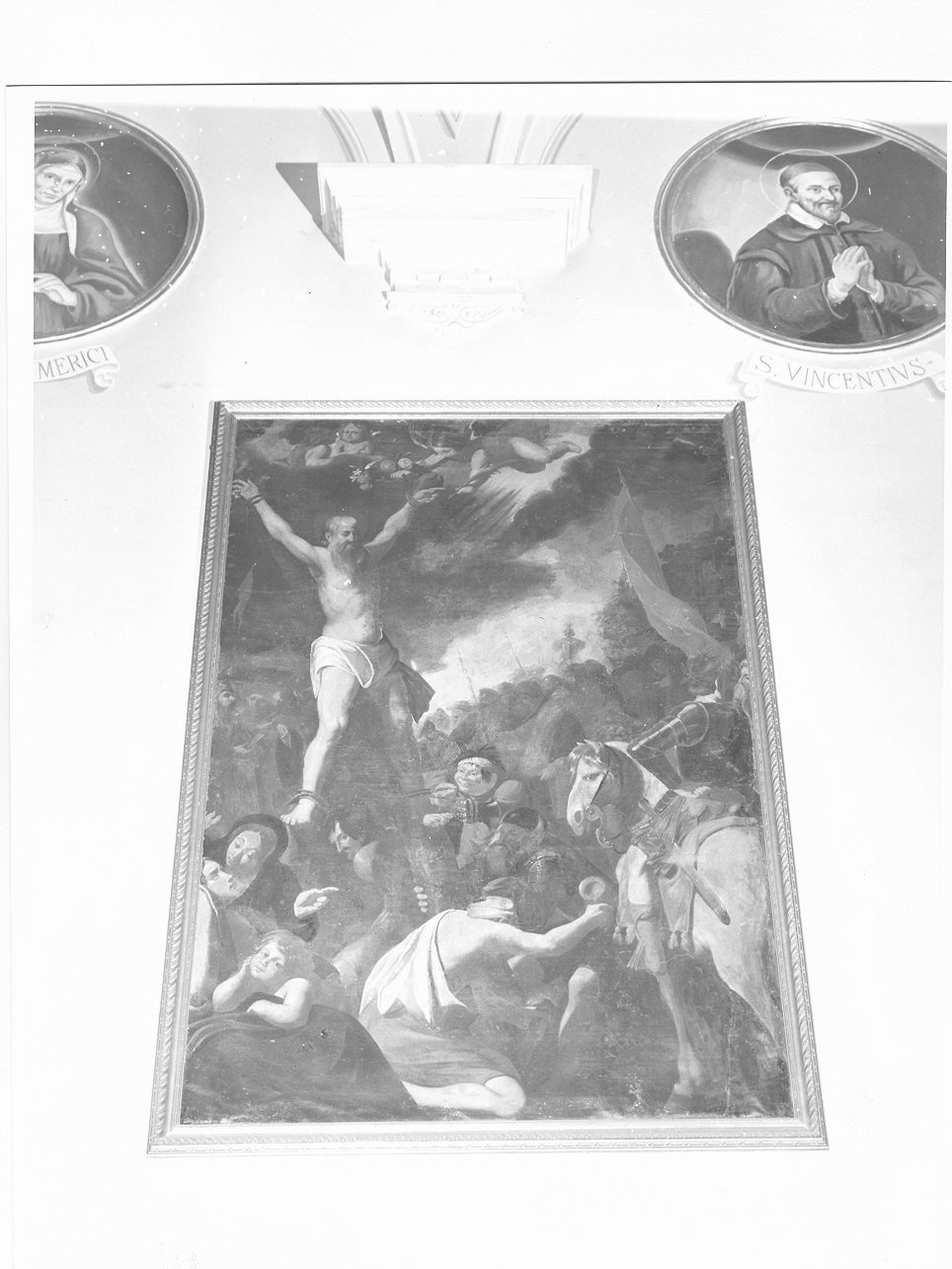 martirio di Sant'Andrea (dipinto, opera isolata) - ambito italiano (sec. XVII)