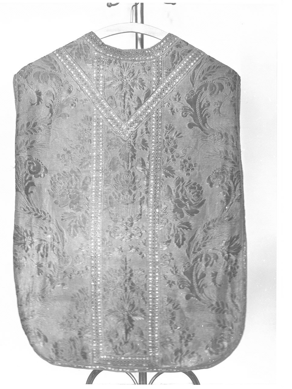 pianeta, elemento d'insieme - manifattura ligure (seconda metà sec. XIX)