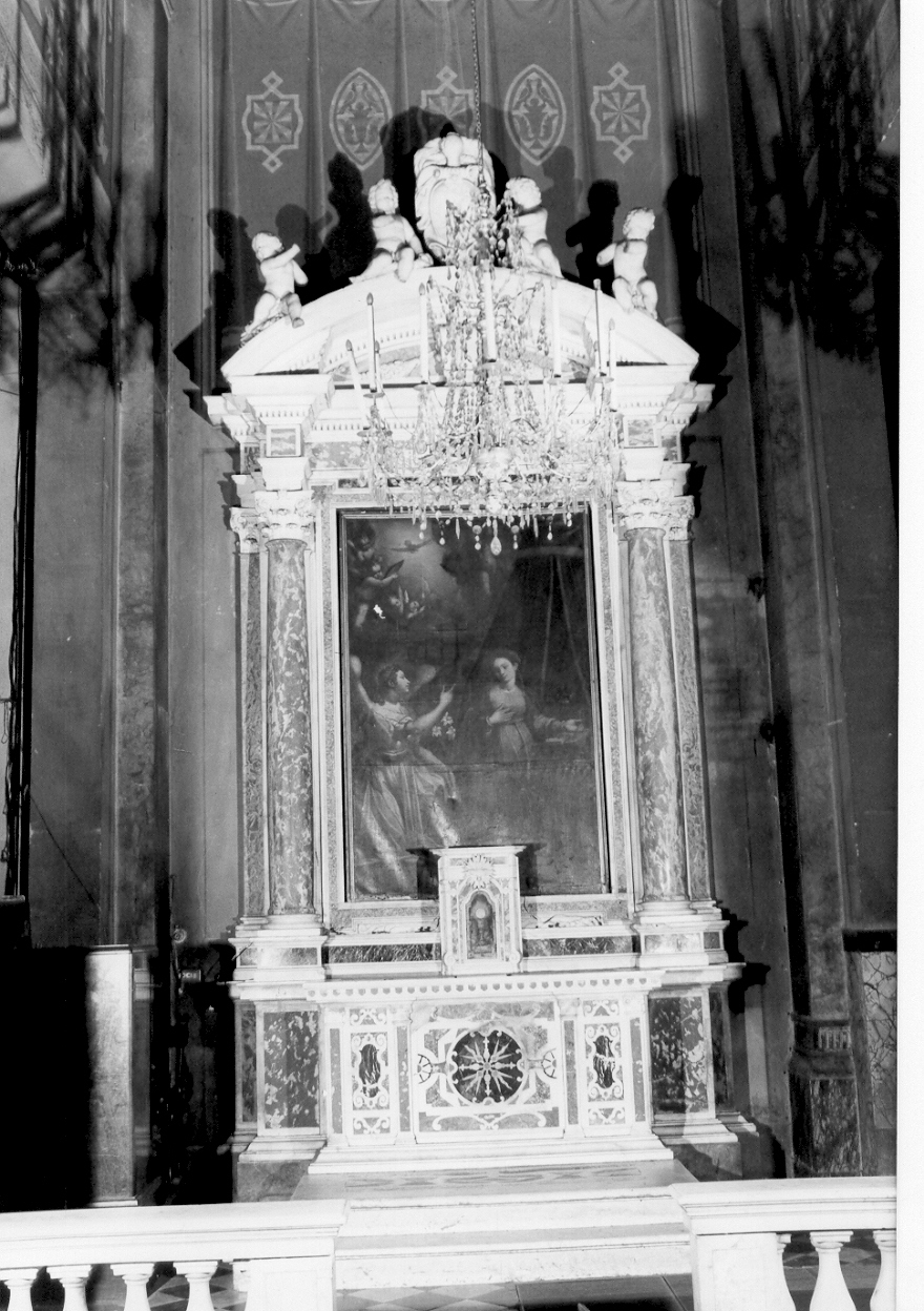 altare, opera isolata - bottega ligure (inizio sec. XVII)