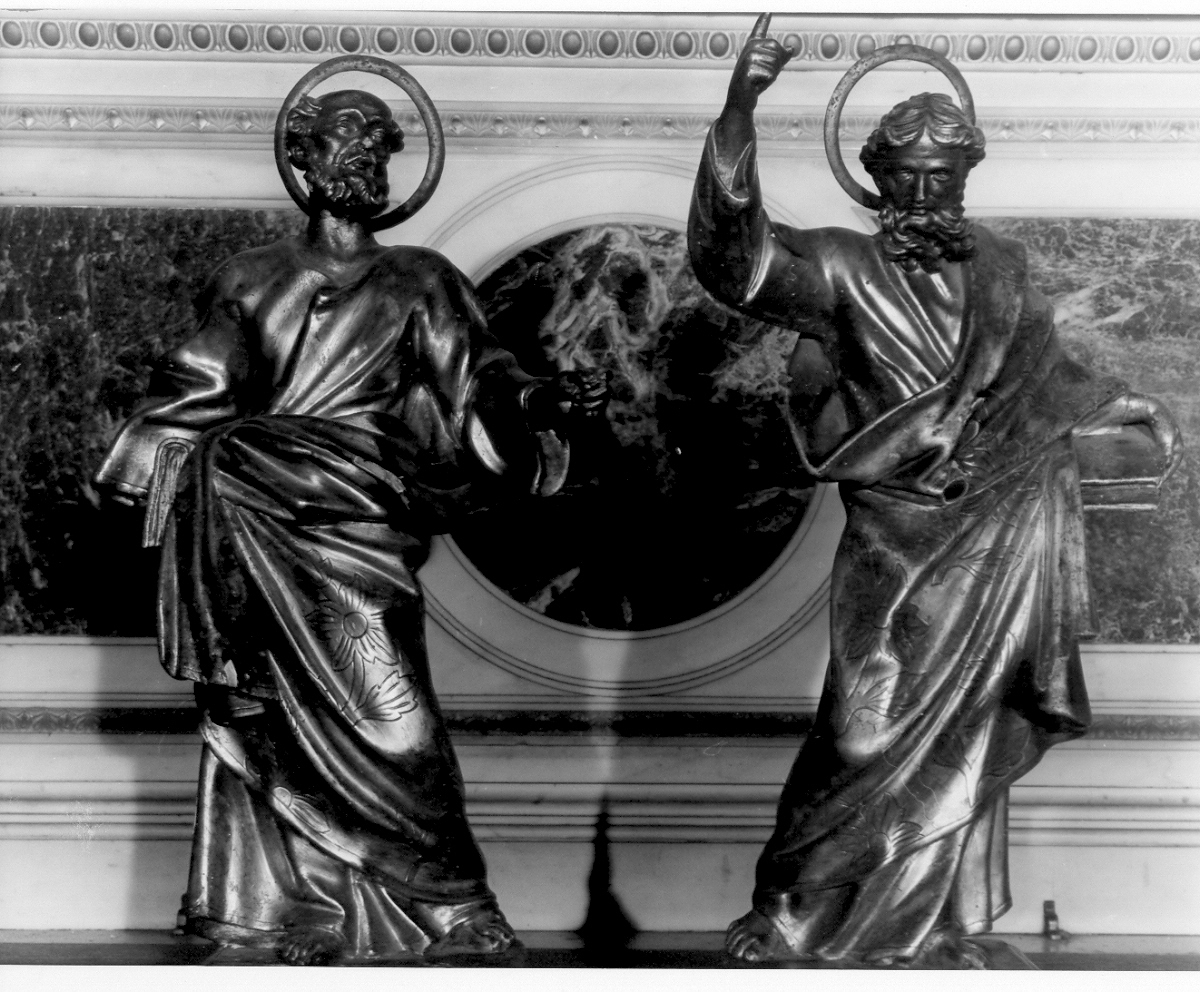 apostolo (statuetta, coppia) - bottega ligure (inizio sec. XIX)