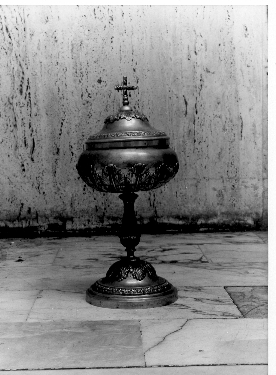 pisside, opera isolata - PRODUZIONE LIGURE (secondo quarto sec. XIX)