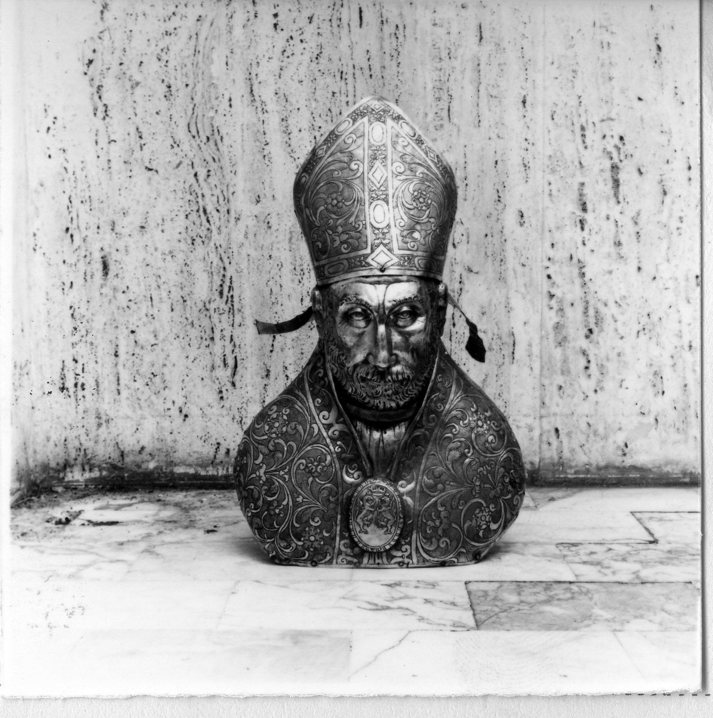 San Biagio (reliquiario - a busto, opera isolata) - PRODUZIONE LIGURE (secondo quarto sec. XVIII)