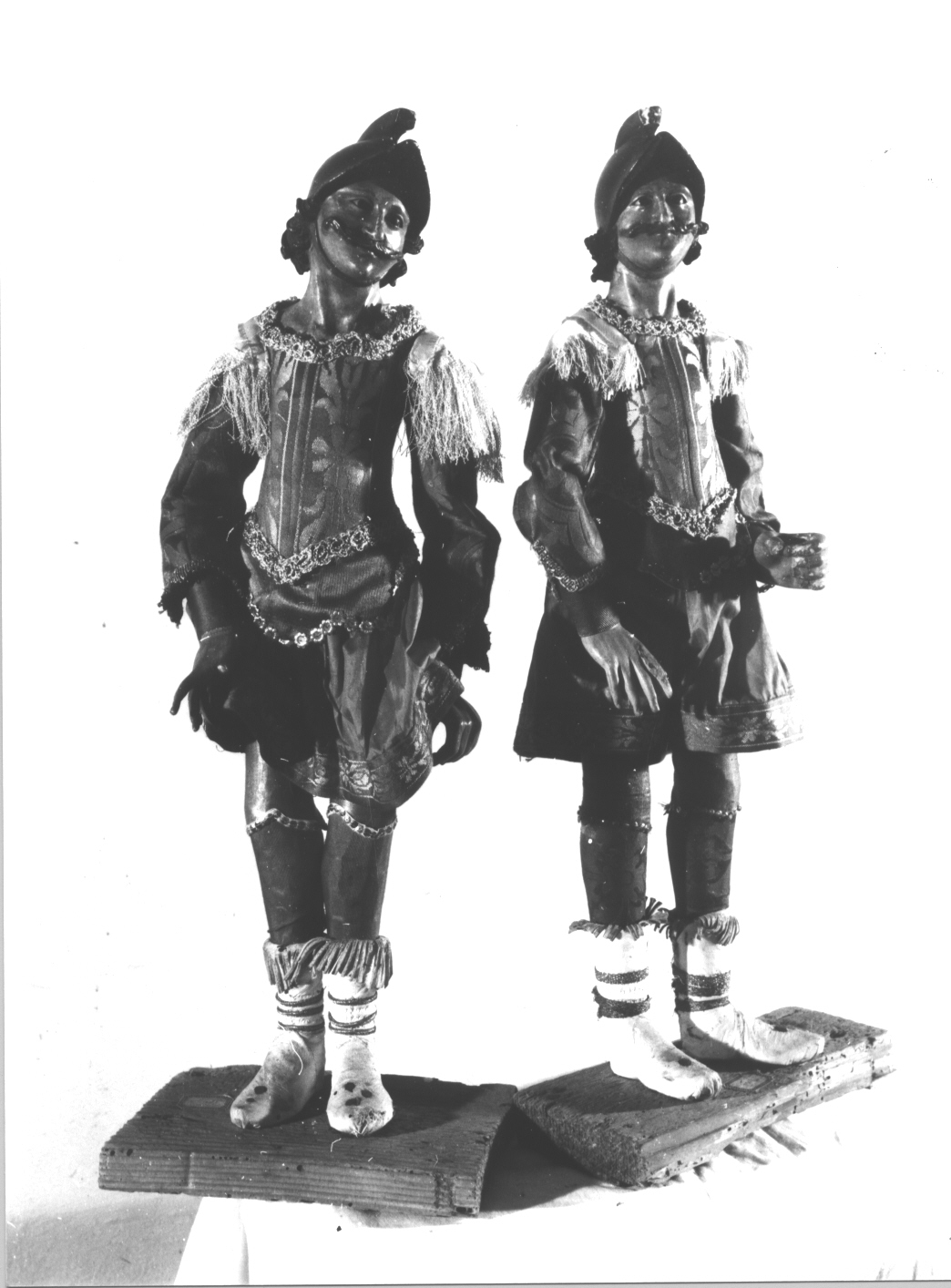 soldato (statuetta di presepio, elemento d'insieme) di Maragliano Anton Maria (maniera) (secc. XVII/ XX)