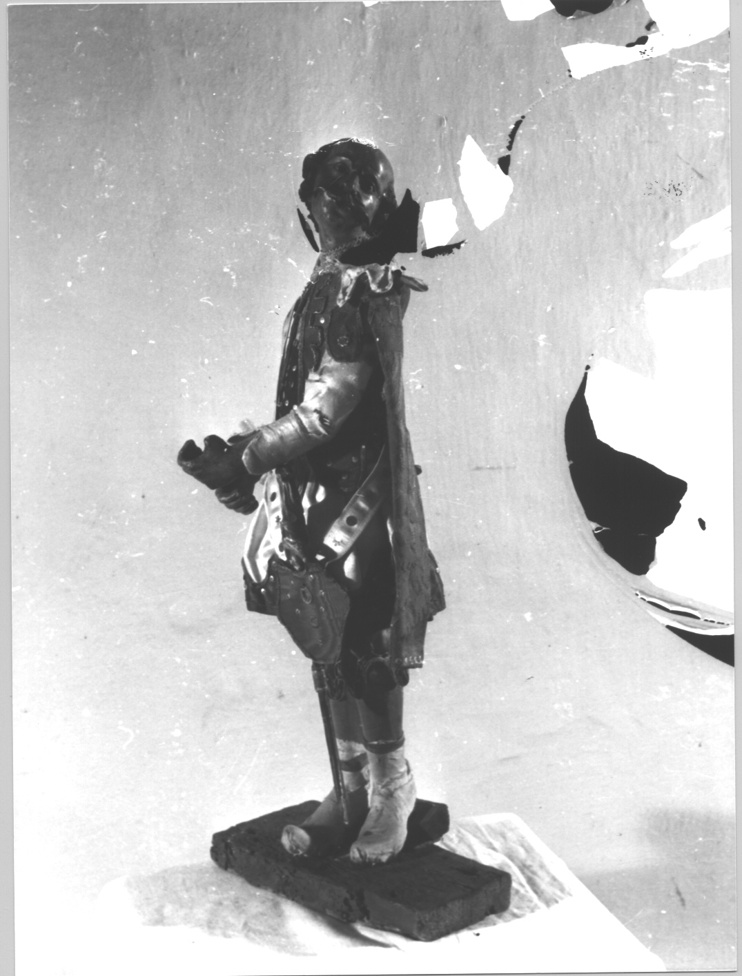 gentiluomo (statuetta di presepio, elemento d'insieme) di Maragliano Anton Maria (maniera) (secc. XVII/ XX)