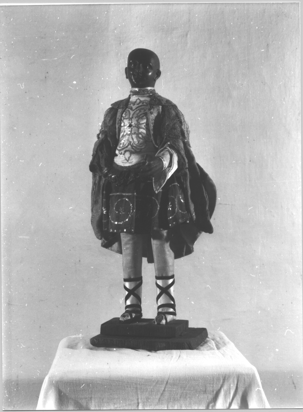 paggio negro (statuetta di presepio, elemento d'insieme) di Maragliano Anton Maria (maniera) (secc. XVII/ XX)