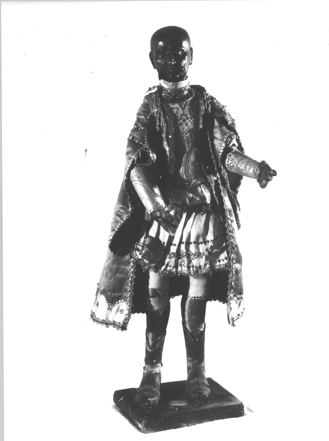 paggio mulatto (statuetta di presepio, elemento d'insieme) di Maragliano Anton Maria (maniera) (secc. XVII/ XX)