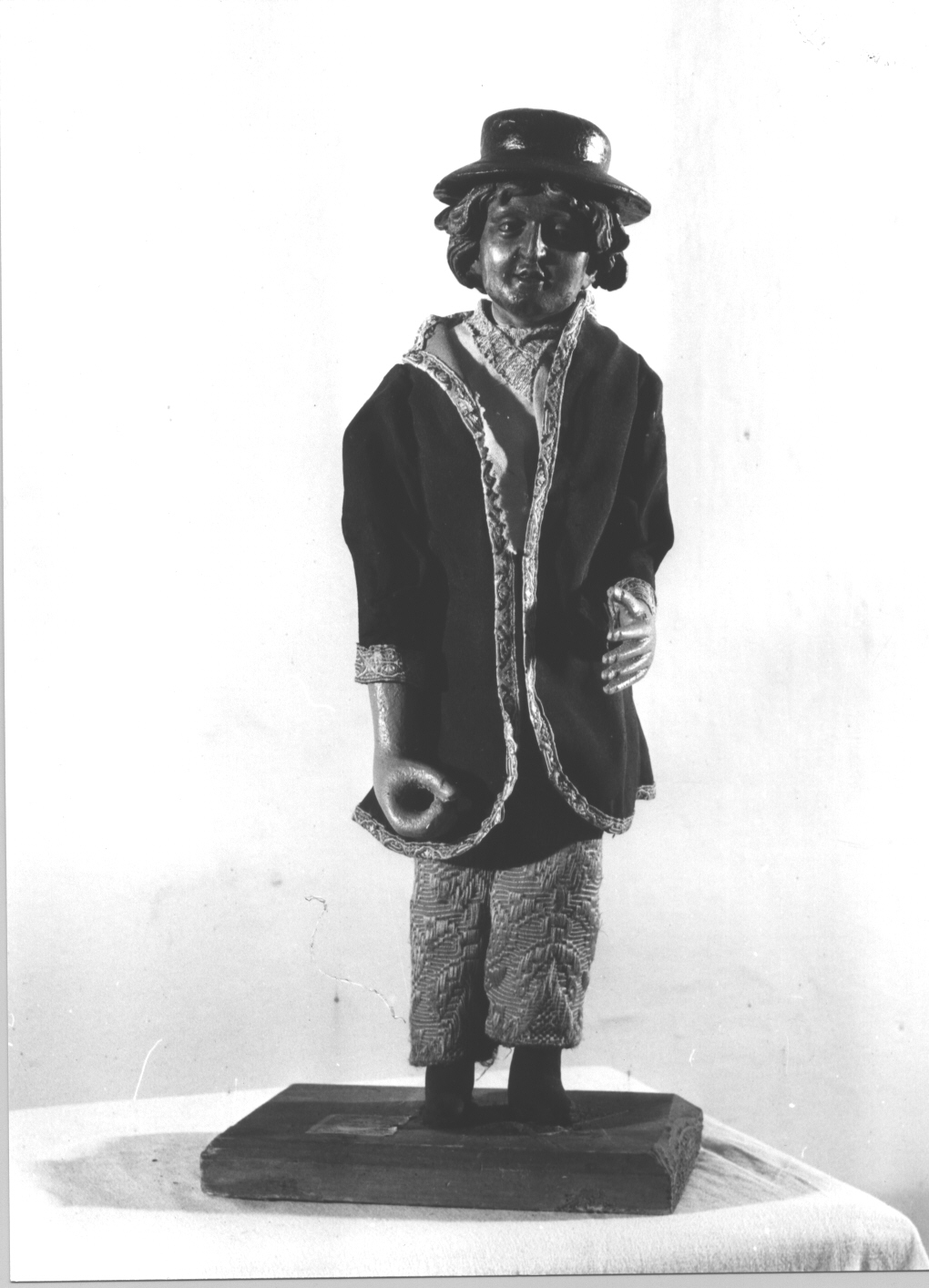 contadino (statuetta di presepio, elemento d'insieme) di Maragliano Anton Maria (maniera) (secc. XVII/ XX)