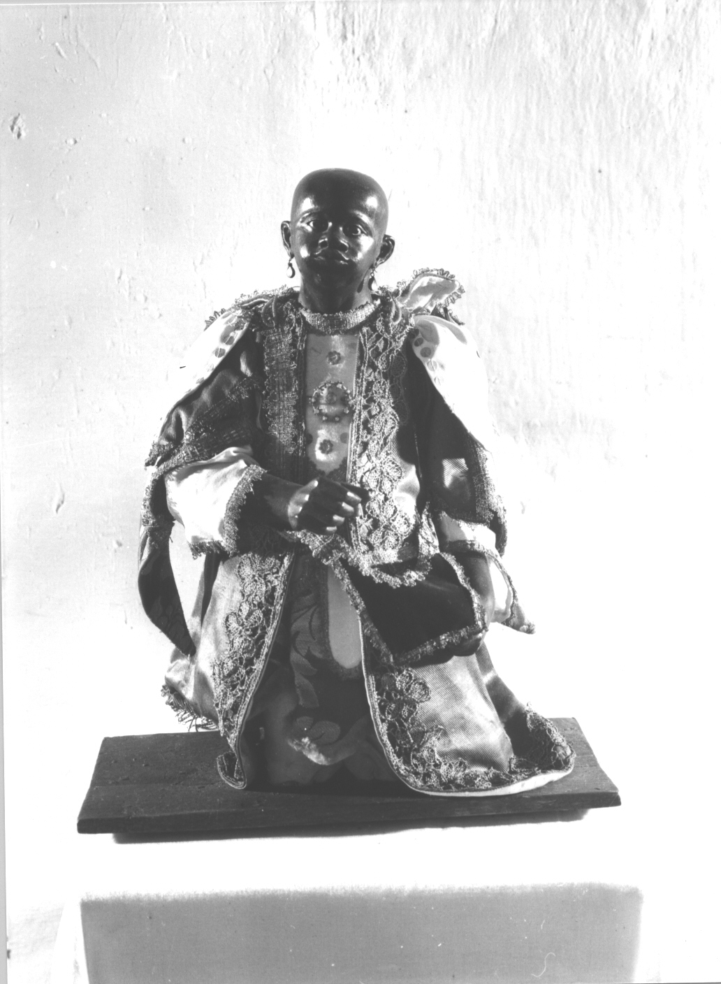 paggio negro (statuetta di presepio, elemento d'insieme) di Maragliano Anton Maria (maniera) (secc. XVII/ XX)