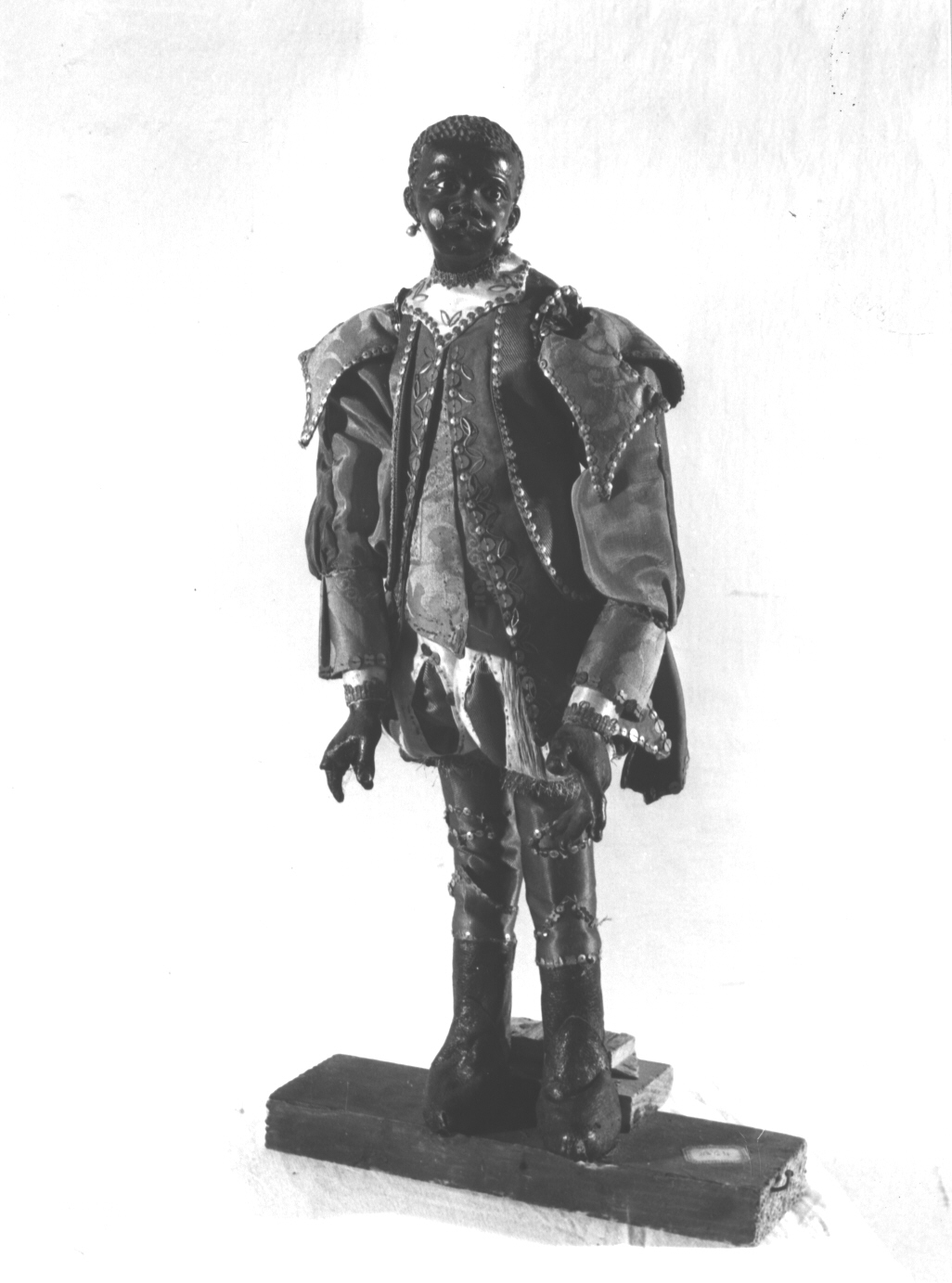 paggio negro (statuetta di presepio, elemento d'insieme) di Maragliano Anton Maria (maniera) (secc. XVII/ XX)