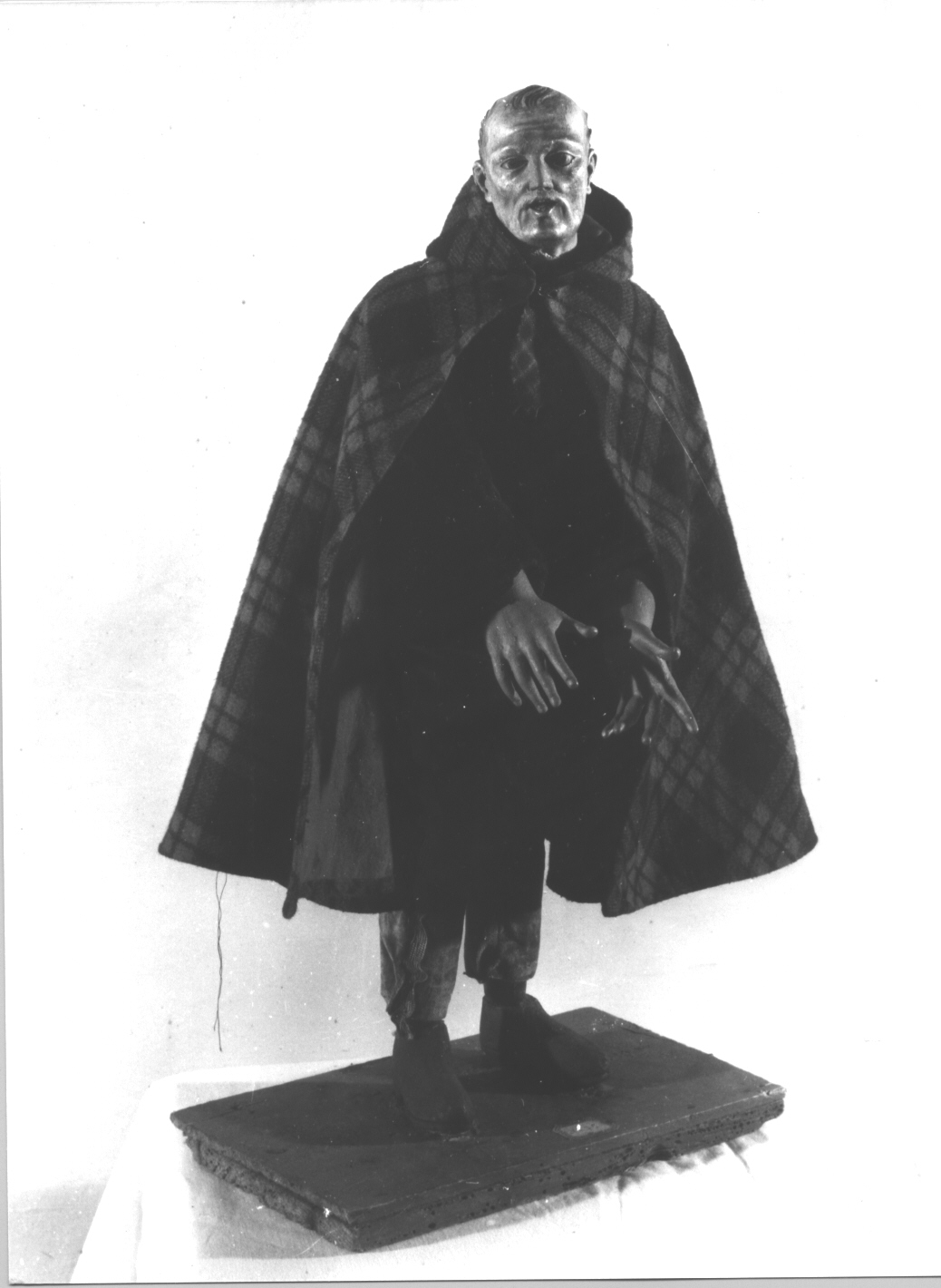 pastore (statuetta di presepio, elemento d'insieme) di Maragliano Anton Maria (maniera) (secc. XVII/ XX)