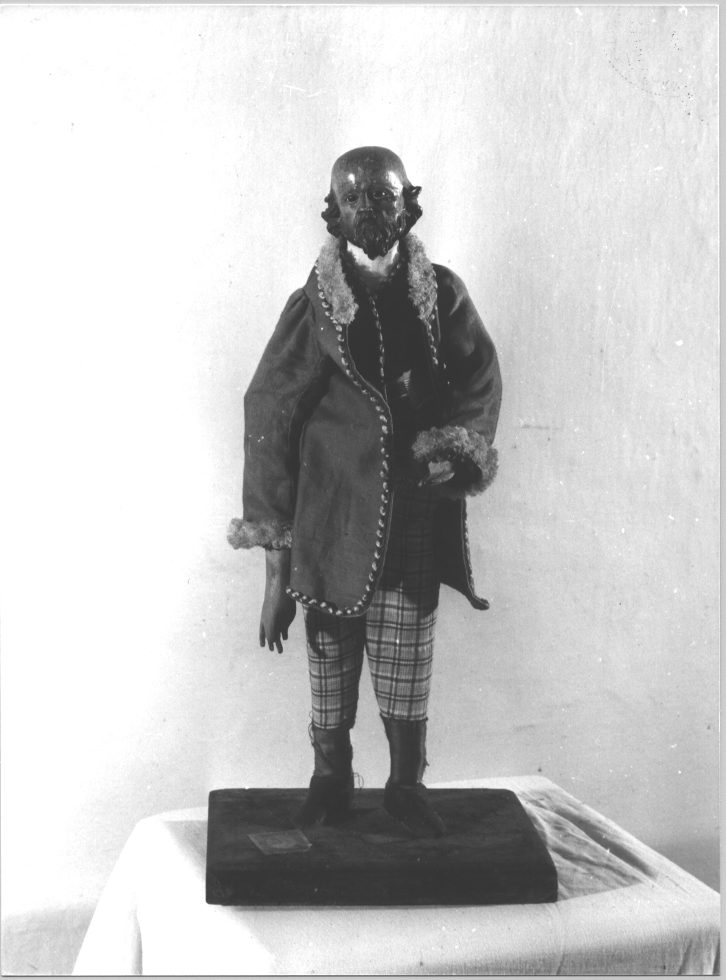 vecchio (statuetta di presepio, elemento d'insieme) di Maragliano Anton Maria (maniera) (secc. XVII/ XX)