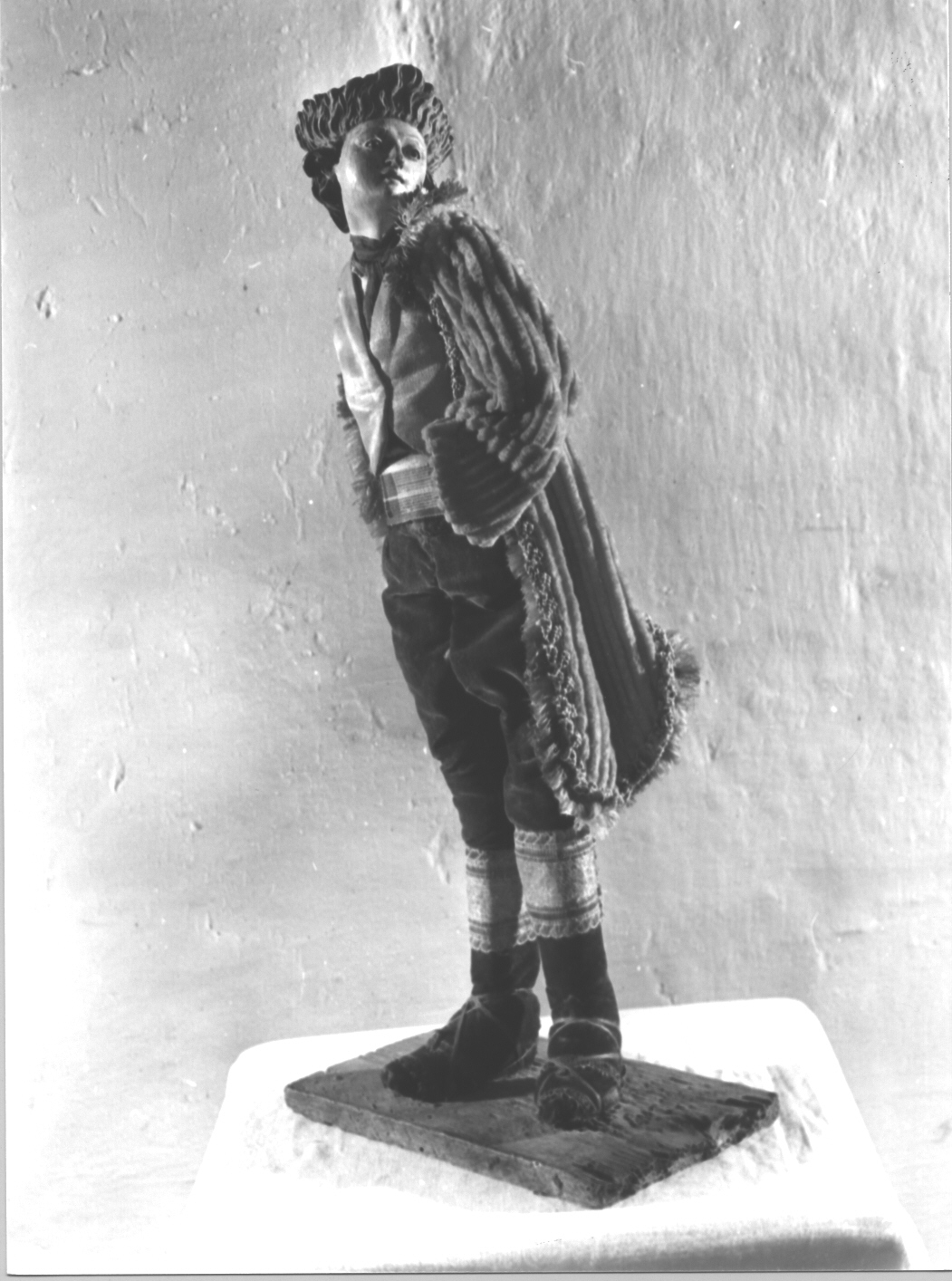 pastore (statuetta di presepio, elemento d'insieme) di Maragliano Anton Maria (maniera) (secc. XVII/ XX)