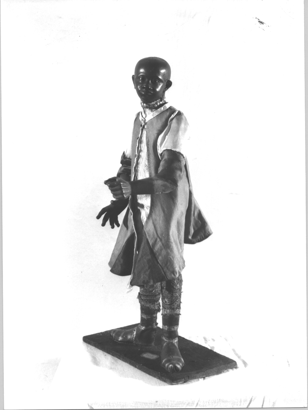 paggio negro (statuetta di presepio, elemento d'insieme) di Maragliano Anton Maria (maniera) (secc. XVII/ XX)