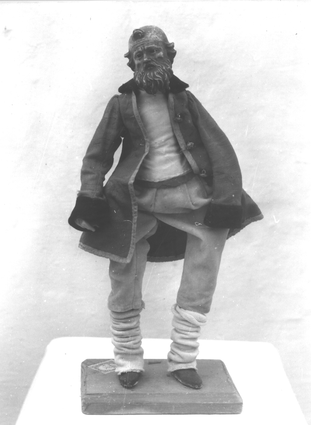 pastore (statuetta di presepio, elemento d'insieme) di Maragliano Anton Maria (maniera) (secc. XVII/ XX)