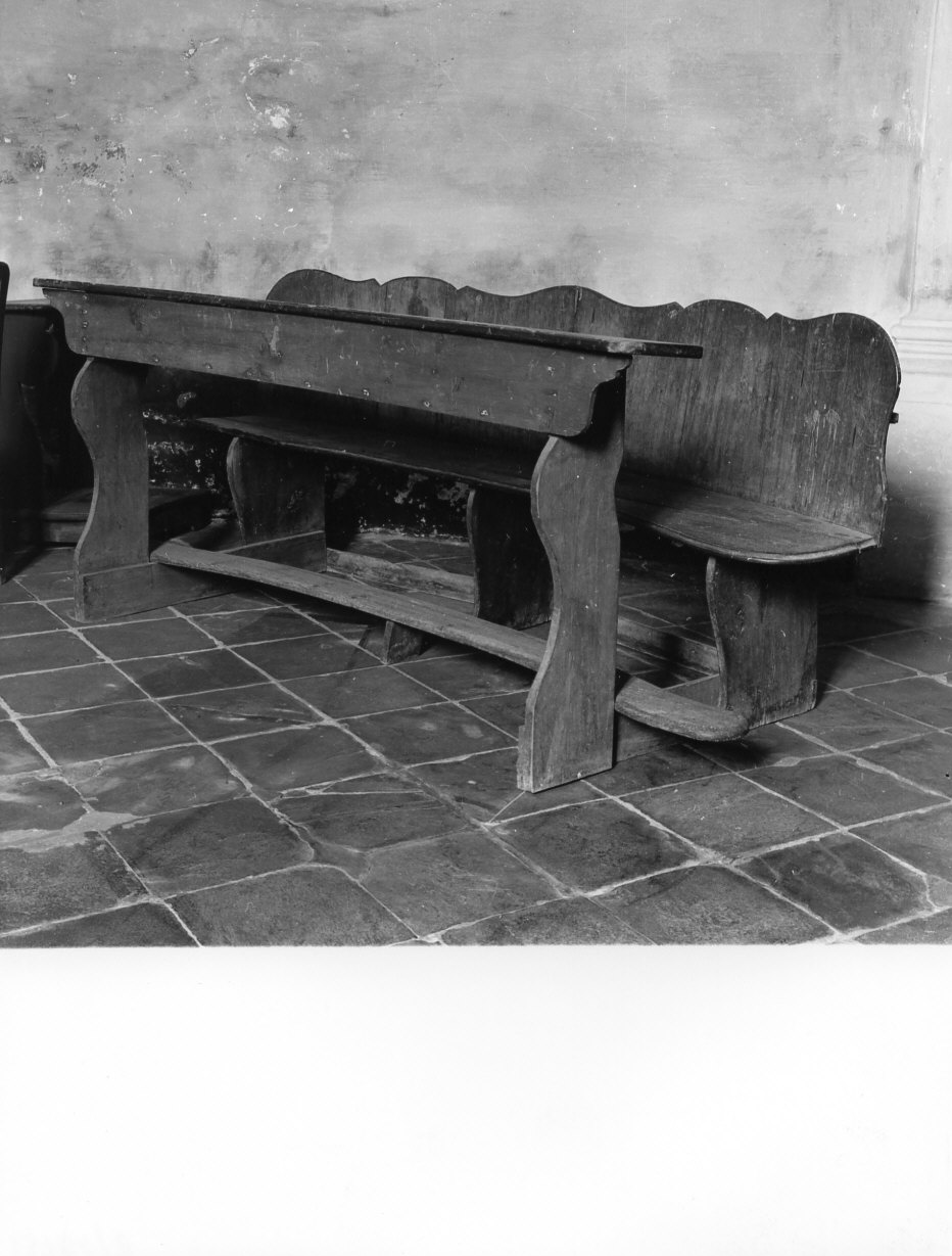 panca, coppia - bottega ligure (sec. XVIII)