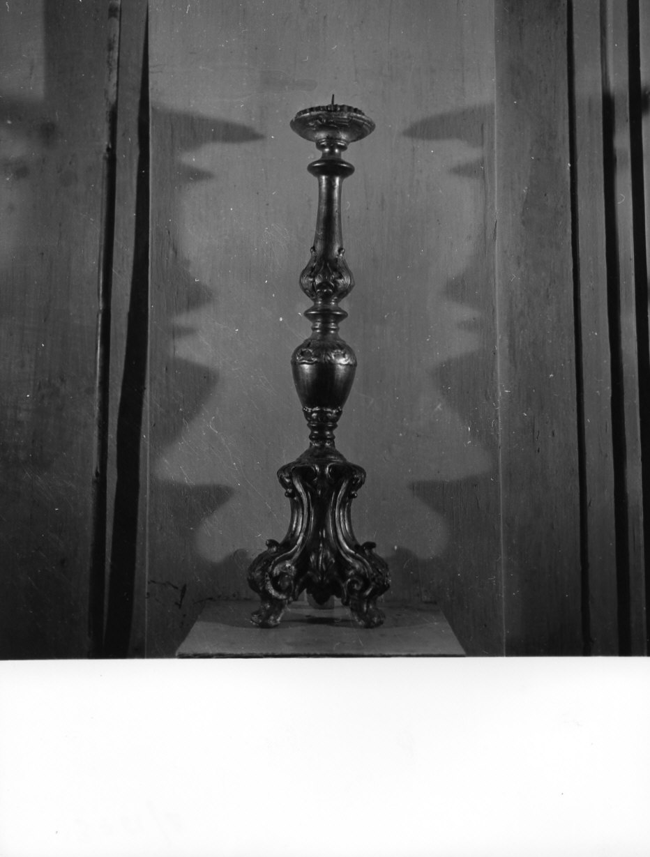 candeliere, serie - bottega ligure (inizio sec. XIX)