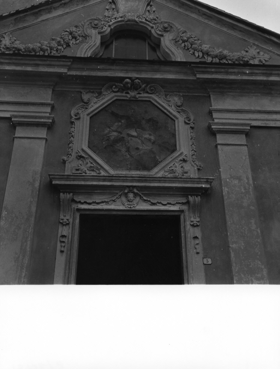 Madonna in gloria (dipinto, elemento d'insieme) - ambito ligure (seconda metà sec. XVIII)