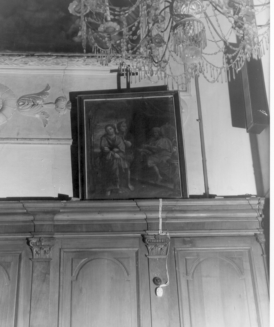 stazione I: Gesù condannato a morte (Via Crucis, elemento d'insieme) - ambito ligure (fine sec. XVIII)