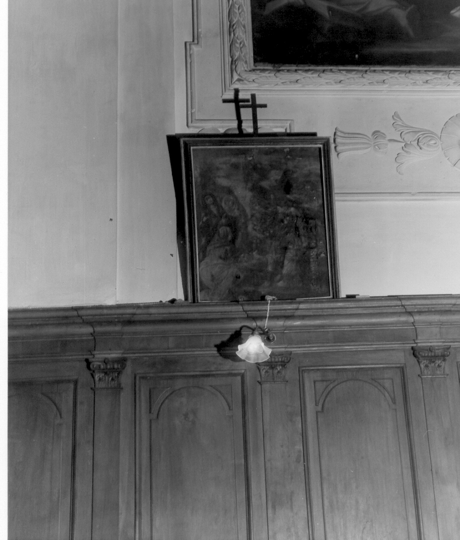 stazione IV: Gesù incontra la Madonna (Via Crucis, elemento d'insieme) - ambito ligure (fine sec. XVIII)