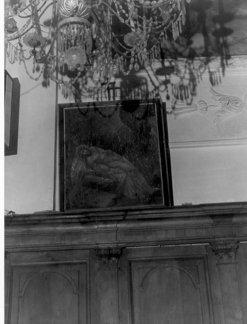 stazione XIII: Gesù deposto dalla croce (Via Crucis, elemento d'insieme) - ambito ligure (fine sec. XVIII)