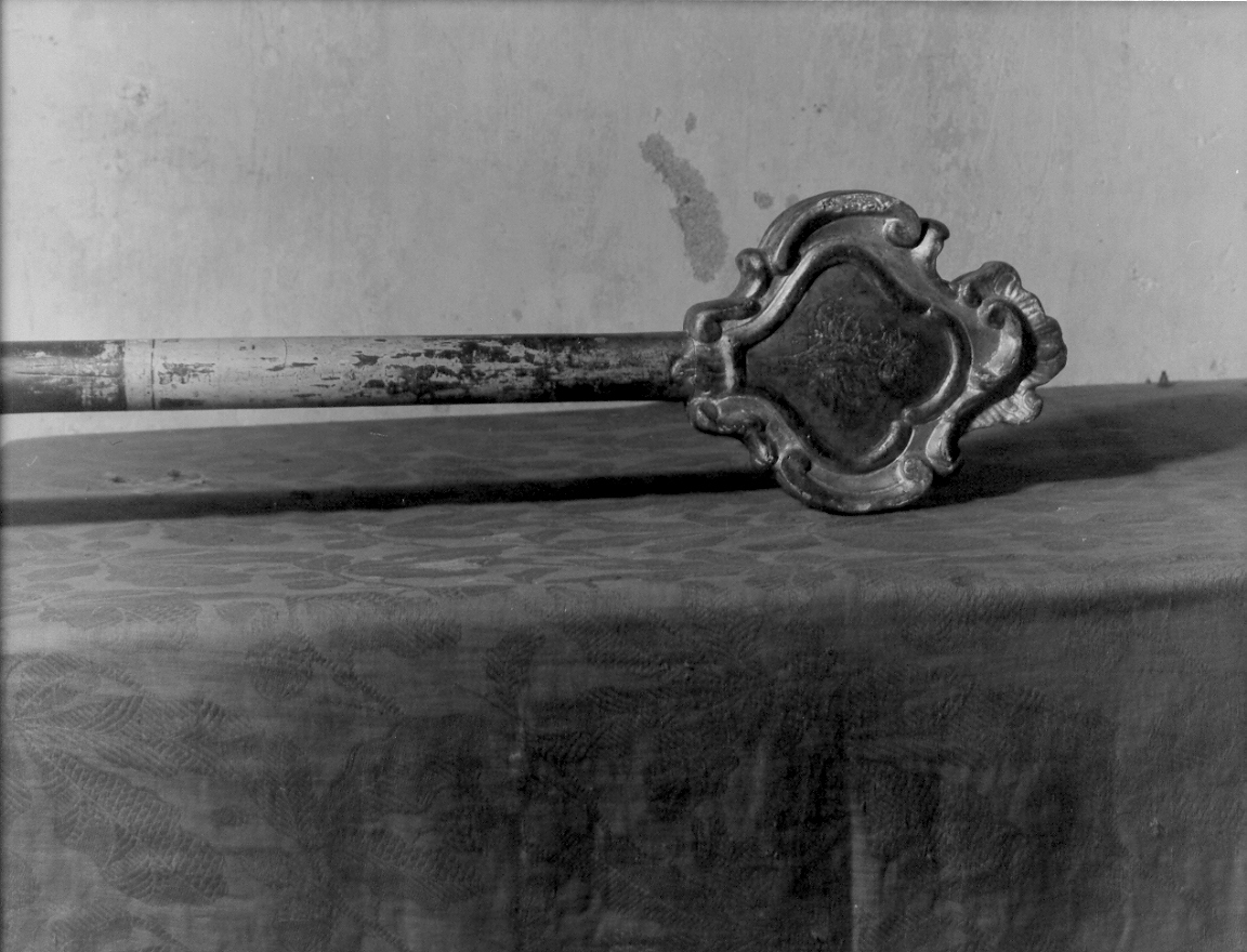 mazza processionale, coppia - PRODUZIONE LIGURE (seconda metà sec. XVIII)