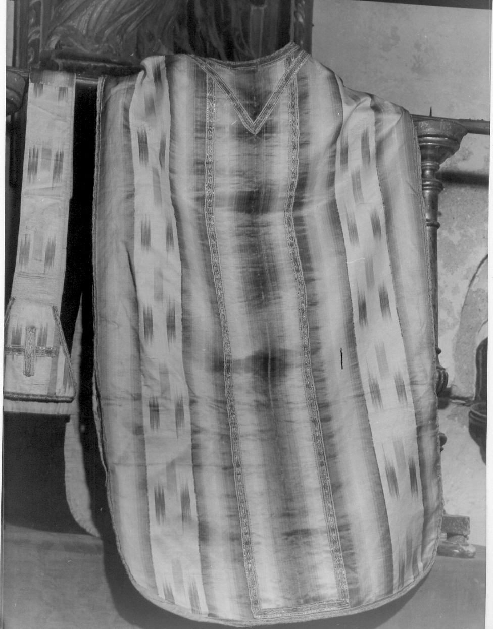 pianeta, elemento d'insieme - manifattura ligure (sec. XVIII)